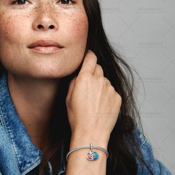 Pandora Disney Lilo & Stitch Family Dangle Charm - Picture 6 of 6